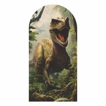 Painel Romano Dinossauro Decoração 3D Em Tecido 180 X 90 Cm