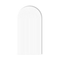 Painel Romano Tecido Veste Fácil Ripado Branco 100x200cm