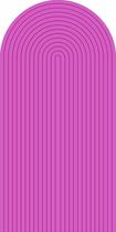 Painel Romano Tecido Veste Fácil Ripado Rosa Pink 100x200cm