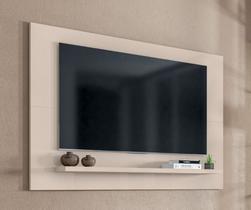 Painel Safira para Tv até 60 Polegadas 1 Prateleira Off White - Rede Móveis