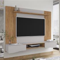 Painel Sala Búzios para Tv até 65 Polegadas Cinamomo/off-white Painel Sala Búzios para Tv até 65 Polegadas Cinamomo/off-white