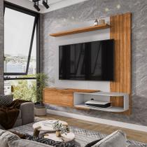 Painel Sala Paraty para Tv até 55 Polegadas 1 Porta Naturalle/off-white