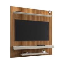 Painel Sala Suspenso Leme Ripado/Off White - Bechara