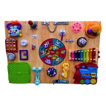 Painel Sensorial 22 Atividades Montessori Eduativo