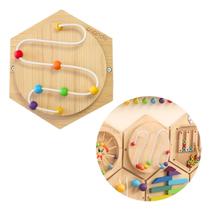 Painel Sensorial Colmeia Montanha Russa Aramado Brinquedos Educativos Inclusão Painéis de Parede Infantil Criando Criança