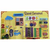 Painel Sensorial Estímulos Essenciais para o Desenvolvimento Infantil Painel Sensorial Estímulos Essenciais para o Desenvolvimento Infantil