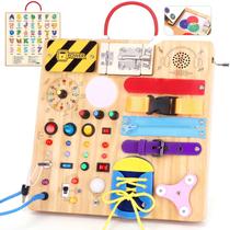 Painel Sensorial Hoarosall 30x30cm LED Montessori Painel Sensorial Hoarosall 30x30cm LED Montessori