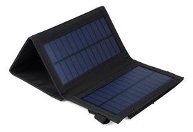 Painel Solar Dobravel Portatil 5v 20w Acampamento Porta Usb