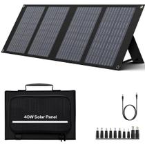 Painel solar EnginStar 40W portátil dobrável USB QC3.0