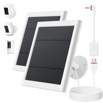 Painel Solar Paodekua 2 Unidades 4W USB-C Cabo 3m Painel Solar Paodekua 2 Unidades 4W USB-C Cabo 3m