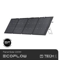 Painel Solar Portátil - EcoFlow 220W Monofacial