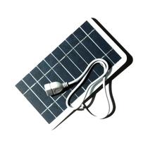 Painel Solar Portátil USB À Prova d'Água 5W 5V Para Carregamento De Celular Em Acampamentos E Painel Solar Portátil USB À Prova d'Água 5W 5V Para Carregamento De Celular Em Acampamentos E