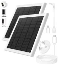Painel Solar PUUQII 8W Kit com 2 Unidades IP65 à Prova dÁgua Cabo de 3 m Painel Solar PUUQII 8W Kit com 2 Unidades IP65 à Prova dÁgua Cabo de 3 m