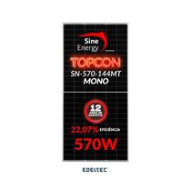 Painel Solar Sine Energy 570w Sn-570-144mt Mono N-type Topcon - 740 Un/cntr