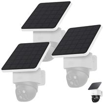 Painel Solar Uogw 4W para eufy SoloCam S340 IP65 Kit com 3 unidades
