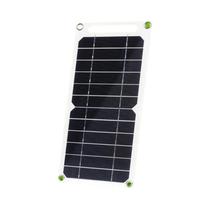 Painel Solar USB Dobrável 4 Em 1 Portátil Para Carregamento De Celular, Power Bank, Lanterna E