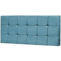 Painel Solteiro Espanha 90 CM Azul Turquesa - D A Decor