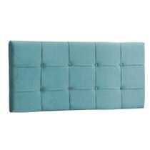 Painel Solteiro Mel 90 CM Azul Turquesa - D A Decor