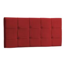 Painel Solteiro Mel 90 CM Vermelho - D A Decor