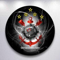 Painel Sublimado Capas Times Futebol Decoração Festa Estampa Infantil Redondo Mini ou Grande