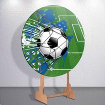 Painel Sublimado Capas Times Futebol Decoração Festa Estampa Infantil Redondo Mini ou Grande Painel Sublimado Capas Times Futebol Decoração Festa Estampa Infantil Redondo Mini ou Grande