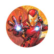 Painel Sublimado Tecido Festa Homem De Ferro Decoração 1,55m Painel Sublimado Tecido Festa Homem De Ferro Decoração 1,55m