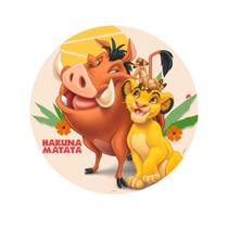 Painel Sublimado Tecido Festa Rei Leão Decoração 1,55m Painel Sublimado Tecido Festa Rei Leão Decoração 1,55m