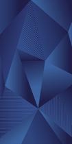 Painel Sublimado Vertical Formas Geométricas Azul - 100x200cm