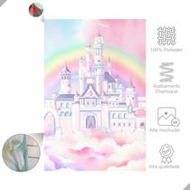 Painel Sublimado Vertical Romano Fundo do Mar Aquarela- 080x180cm