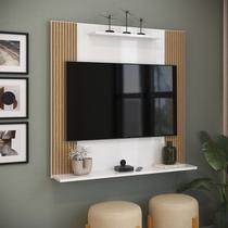 Painel Suporte Estante Para TV Sala Quarto Ripado Prateleira Suspenso Até 32 Polegadas - Pek Móveis