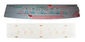 Painel Suporte Placa Interface Lavadora Brastemp Bwq22 Bwq24 - Compatível com Modelos BWF08A, BWF24A, BWQ22C, BWQ24A, BWF22A
