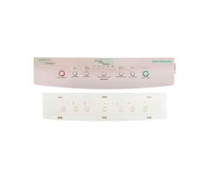 Painel Suporte Placa Interface Lavadora Brastemp BWQ22 BWQ24 - Compatível com Modelos BWF08A, BWF24A, BWQ22C, BWQ24A, BWF22A