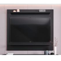 Painel Suspendo para TV até 48 Polegadas 120cm Madri Preto - Mercado Dos Móveis Painel Suspendo para TV até 48 Polegadas 120cm Madri Preto - Mercado Dos Móveis