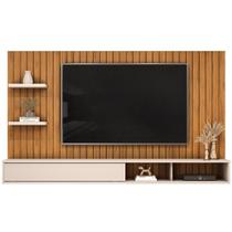 Painel Suspenso 60 Pol 179 Cm Friz Freijó Off White Dj Moveis Freijo Off White