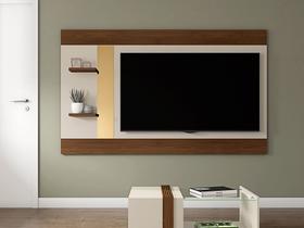 Painel Suspenso De Parede Discovery Tv Até 65 Polegadas Com 2 Prateleiras Para Sala De Estar Painel Suspenso De Parede Discovery Tv Até 65 Polegadas Com 2 Prateleiras Para Sala De Estar
