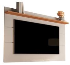 Painel Suspenso Flutuante Home TV Até 55 Polegadas Prateleira Superior Vivare New 1.36