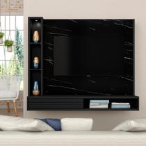 Painel Suspenso Georgia Para Tv 50" Carraro Pre/pr - Móveis Arapongas