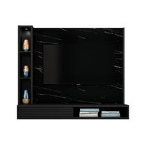 Painel Suspenso Georgia Para Tv 50" Carraro Pre/pr - Móveis Arapongas Painel Suspenso Georgia Para Tv 50" Carraro Pre/pr - Móveis Arapongas