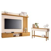 Painel Suspenso Lets Cinamomo Off White com Aparador Fiero Off White Cinamomo - HB Móveis Painel Suspenso Lets Cinamomo Off White com Aparador Fiero Off White Cinamomo - HB Móveis