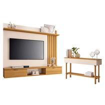 Painel Suspenso Lets Cinamomo Off White com Aparador Fiero Off White Cinamomo - HB Móveis Painel Suspenso Lets Cinamomo Off White com Aparador Fiero Off White Cinamomo - HB Móveis