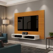 Painel Suspenso Para Parede TV 43 Polegadas 1,20m Com Nicho