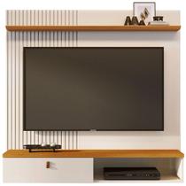 Painel Suspenso Para Tv 55 Polegadas 1 Porta Basculante Isis Cinamomo/off White
