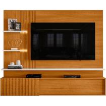 Painel Suspenso Para Tv 65 Polegadas Com 3 Portas Atenis Cinamomo/off White Painel Suspenso Para Tv 65 Polegadas Com 3 Portas Atenis Cinamomo/off White