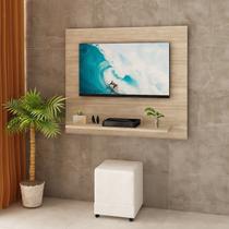 Painel Suspenso para TV até 32 Polegadas 90cmx78cm Bege Carvalho Painel Suspenso para TV até 32 Polegadas 90cmx78cm Bege Carvalho