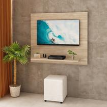 Painel Suspenso para TV até 32 Polegadas 90cmx78cm Bege Carvalho Painel Suspenso para TV até 32 Polegadas 90cmx78cm Bege Carvalho