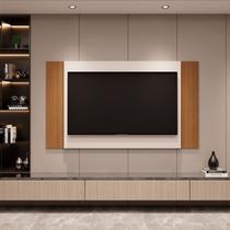 Painel Suspenso para TV até 50 Polegadas 160cmx90cm Fresno