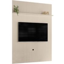 Painel Suspenso Piso-teto Para Tv 65 Polegadas Cassio Off White Painel Suspenso Piso-teto Para Tv 65 Polegadas Cassio Off White