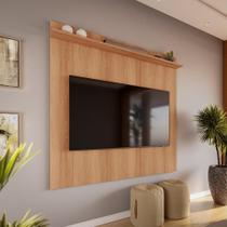 Painel Suspenso Retro 1 Prateleira Para Tv Até 70 Polegadas Sevilla 183cm Jequitibá
