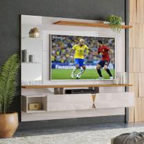 Painel Suspenso Sala de Estar para TV até 55 Polegadas Intense Design Luxuoso da Lukaliam Móveis Painel Suspenso Sala de Estar para TV até 55 Polegadas Intense Design Luxuoso da Lukaliam Móveis