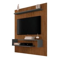 Painel Suspenso Sonora Tv 55" Freijó/grafite - Móveis Arapongas